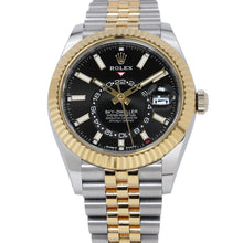 将图像加载到图库查看器中,ROLEX Sky-Dweller W42mm Stainless Steel K18YG Black Dial336933