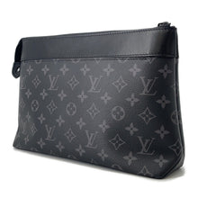 Load image into Gallery viewer, LOUIS VUITTON Pochette Voyage Souple NoirM82543 Monogram Eclipse