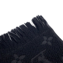 Load image into Gallery viewer, LOUIS VUITTON Echarpe / Monogram Classic Size 40/185 NoirM70520 Wool 100%