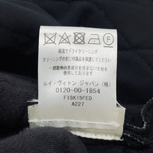 将图像加载到图库查看器中,LOUIS VUITTON Quilted Mini Skirt Size XS Noir/WhiteFISK15FED Cotton89% Nylon11%