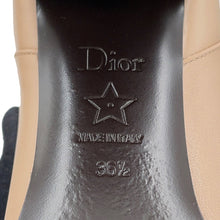 将图像加载到图库查看器中,Dior D-Town Heeled Long Boots BeigeKCT051VSO Calf Leather Size 36 1/2