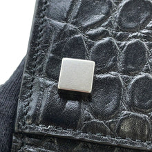 将图像加载到图库查看器中,SAINT LAURENT PARIS Manhattan Tote Bag Black554039 Croco embossed leather