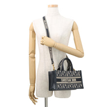 将图像加载到图库查看器中,Dior East West Book Tote NavyM1326CZBB_M928 Canvas