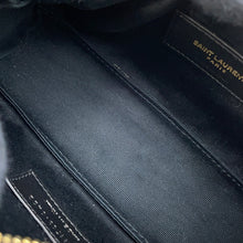 将图像加载到图库查看器中,SAINT LAURENT PARIS Sado Mini Tube Bag Black699703 Lambskin