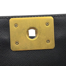 将图像加载到图库查看器中,CHANEL ChainShoulder Bag Boy Chanel BlackA67085 Caviar Leather Size Small