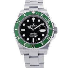 将图像加载到图库查看器中,ROLEX Submariner Date W41mm Stainless Steel Black Dial126610LV