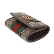 Load image into Gallery viewer, GUCCI GG Supreme 6-Key Case Beige/Brown603732 PVC Canvas Leather