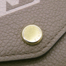 Load image into Gallery viewer, LOUIS VUITTON Portefeuille Sarah NM Tourterelle/ClaimM81049 Monogram Empreinte Leather