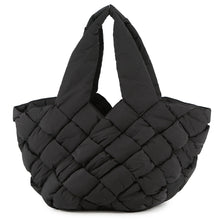 将图像加载到图库查看器中,Bottega Veneta Paper Maxi INTRECCIATOTote Bag Black670207 Nylon