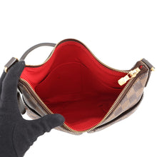 将图像加载到图库查看器中,LOUIS VUITTON Bloomsbury RedN42251 Damier Ebene Canvas Size PM