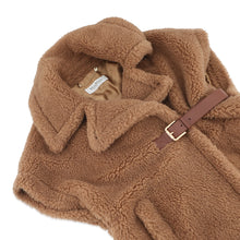 将图像加载到图库查看器中,MAX MARA New Above Teddy Bear Cape Size SM Camel Camel88% Silk12%