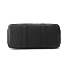 Load image into Gallery viewer, HERMES Garden Party Ardoise/Black Toile Military Negonda Leather Size TPM