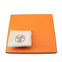 Load image into Gallery viewer, HERMES Garden Party Ardoise/Black Toile Military Negonda Leather Size TPM