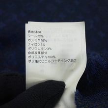 将图像加载到图库查看器中,LOUIS VUITTON Glitter Monogram Knit Dress Size L NavyRW241WW Wool 72% Cashmere18% Nylon7% Polyurethane3%