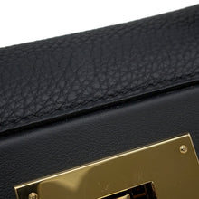 Load image into Gallery viewer, HERMES 24/24 Sac Van Quatre Black Togo Leather Swift Leather Size 29