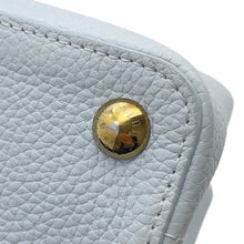 将图像加载到图库查看器中,LOUIS VUITTON Capucines Light Blue Taurillon Leather Size BB