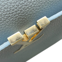 将图像加载到图库查看器中,LOUIS VUITTON Capucines Light Blue Taurillon Leather Size BB