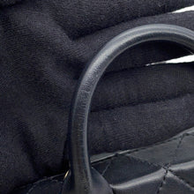 将图像加载到图库查看器中,CHANEL Matelasse Trunk Vanity Shoulder Bag BlackAS3344 Lambskin