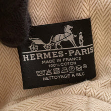 将图像加载到图库查看器中,HERMES Brid a Black Hibiscus Canvas Size PM