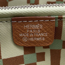 将图像加载到图库查看器中,HERMES Azap Long silk in Gold Epsom