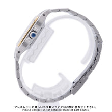 将图像加载到图库查看器中,CARTIER Cartier Santos Galbe LM H40.8mm×W29.0mm Stainless Steel K18YG White Dial81036288/2961