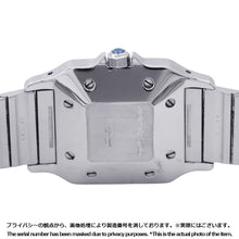 将图像加载到图库查看器中,CARTIER Cartier Santos Galbe LM H40.8mm×W29.0mm Stainless Steel K18YG White Dial81036288/2961