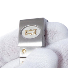 将图像加载到图库查看器中,CARTIER Cartier Santos Galbe LM H40.8mm×W29.0mm Stainless Steel K18YG White Dial81036288/2961