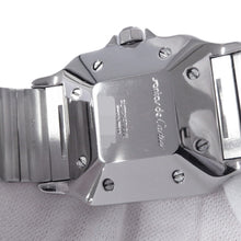 将图像加载到图库查看器中,CARTIER Cartier Santos Galbe LM H40.8mm×W29.0mm Stainless Steel K18YG White Dial81036288/2961