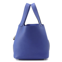 将图像加载到图库查看器中,HERMES Picotin Lock Blue royal Taurillon Clemence Size MM