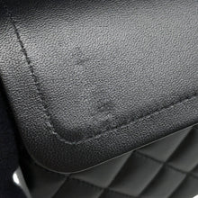 将图像加载到图库查看器中,CHANEL Matelasse W Flap ChainShoulder Bag BlackA01113 Lambskin Size 23