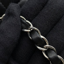 将图像加载到图库查看器中,CHANEL Matelasse W Flap ChainShoulder Bag BlackA01113 Lambskin Size 23
