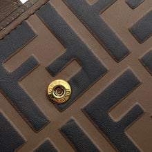 Load image into Gallery viewer, FENDI FENDI Bifold Wallet Brown8M0386 Leather