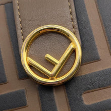 Load image into Gallery viewer, FENDI FENDI Bifold Wallet Brown8M0386 Leather