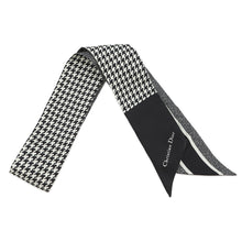 Load image into Gallery viewer, Dior 30 Montaigne Mitzah Scarf White/Black15MON106I601 Silk100%