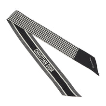 Load image into Gallery viewer, Dior 30 Montaigne Mitzah Scarf White/Black15MON106I601 Silk100%