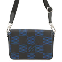 Load image into Gallery viewer, LOUIS VUITTON Studio messenger Noir/BlueN50037 Damier Infini Leather3D