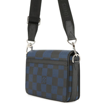 Load image into Gallery viewer, LOUIS VUITTON Studio messenger Noir/BlueN50037 Damier Infini Leather3D