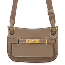 Load image into Gallery viewer, HERMES Jypsiere Etoupe Evercolor Size Mini