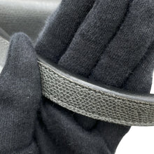 Load image into Gallery viewer, Valextra Valextra Iside 2-Way Travel Bag Gray Leather