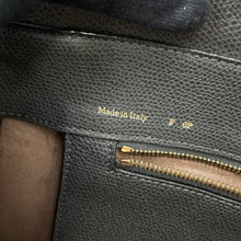 Load image into Gallery viewer, Valextra Valextra Iside 2-Way Travel Bag Gray Leather