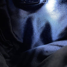 将图像加载到图库查看器中,PRADA Bijoux Drawstring Bag ChainShoulder Bag Black Satin Leather