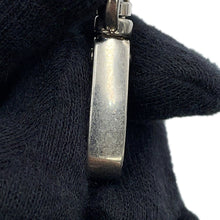 将图像加载到图库查看器中,PRADA Bijoux Drawstring Bag ChainShoulder Bag Black Satin Leather