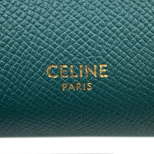 将图像加载到图库查看器中,CELINE Belt bag Blue Green189003 Calf Leather Size Nano