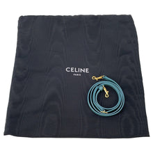 将图像加载到图库查看器中,CELINE Belt bag Blue Green189003 Calf Leather Size Nano