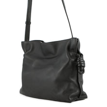 将图像加载到图库查看器中,LOEWE Flamenco Clutch Shoulder Bag BlackA411FC1XBF Napa Calf Leather Size Medium