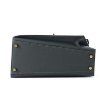 将图像加载到图库查看器中,HERMES Kelly Disorder Vert Mangrove Epsom Size 20