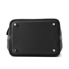 Load image into Gallery viewer, HERMES Picotin Padlock Cargo Black Swift Leather Toile Goelan Size PM