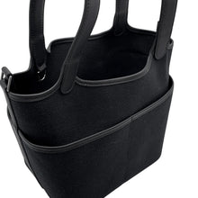 Load image into Gallery viewer, HERMES Picotin Padlock Cargo Black Swift Leather Toile Goelan Size PM