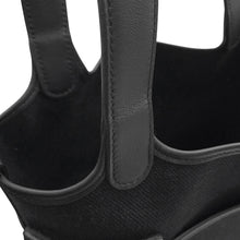 Load image into Gallery viewer, HERMES Picotin Padlock Cargo Black Swift Leather Toile Goelan Size PM