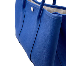 Load image into Gallery viewer, HERMES Garden Party Blue france Negonda Leather Size TPM